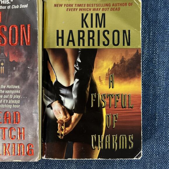 KIM HARRISON LOT OF 4 Paperbacks Rachel Morgan Paranormal Mystery Romance - Picture 5 of 15